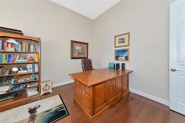Home Office, Interior, Wood Texture Flooring