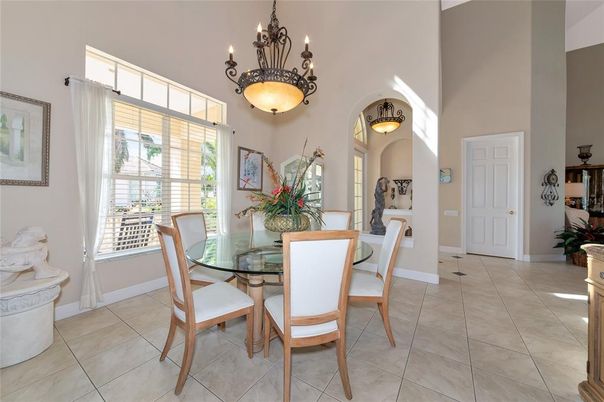 Chandelier, Dining room, Interior