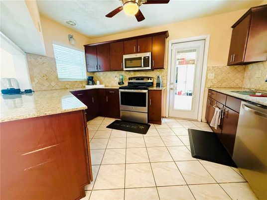 Interior, Kitchen, Stainless Steel Appliances