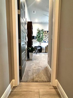 Interior, Recessed Lighting, Wood Texture Flooring