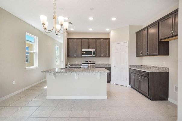 Chandelier, Interior, Kitchen, Recessed Lighting