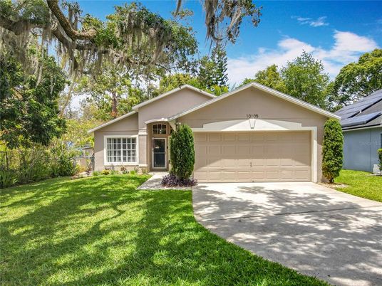 Attached, Backyard, Exterior, Facade, Solar Panels, Ranch