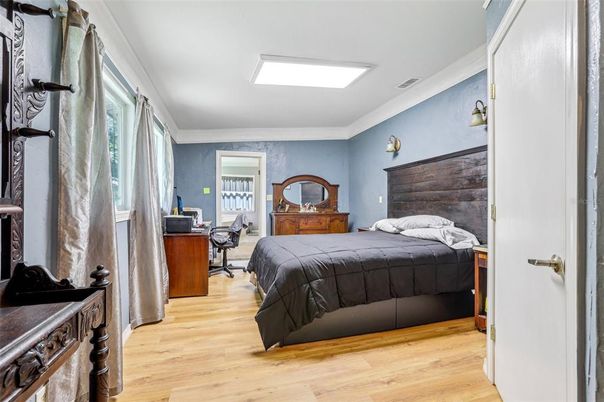 Bedroom, Home Office, Interior, Wood Texture Flooring
