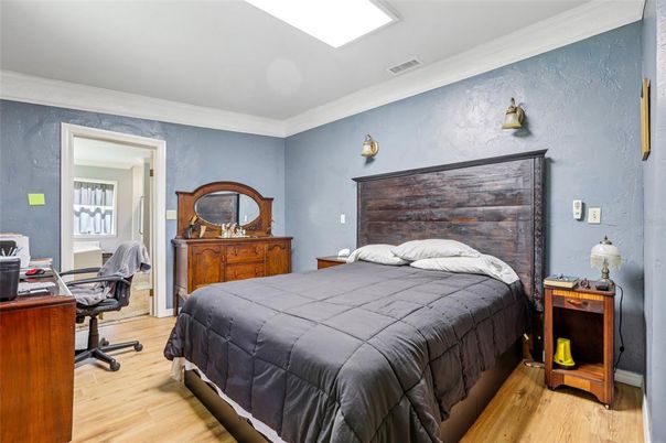Bedroom, Home Office, Interior, Wood Texture Flooring