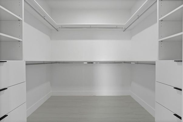 Interior, Walk-in Closets, Wood Texture Flooring