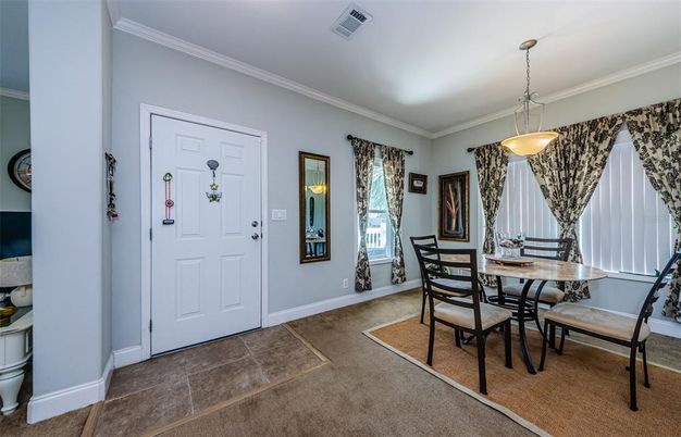 Dining room, Interior, Pendant Lights