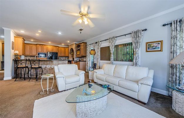 Interior, Kitchen, Living room, Recessed Lighting