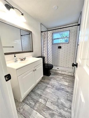 Bathroom, Interior, Wood Texture Flooring