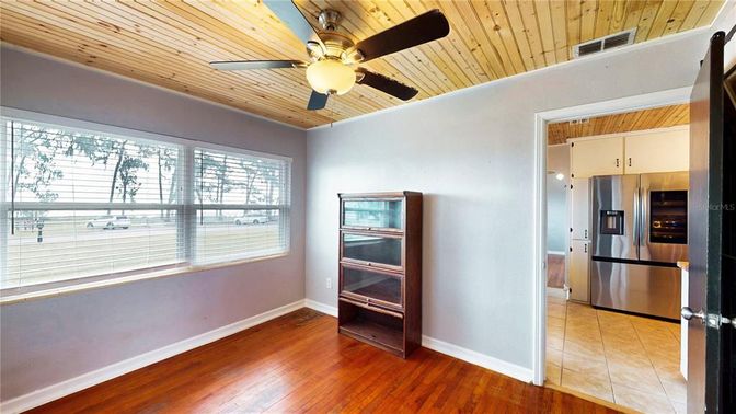 Interior, Kitchen, Wooden Ceilings, Wood Texture Flooring