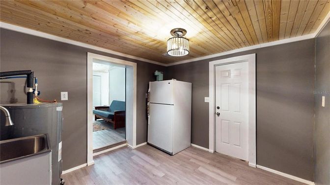 Interior, Kitchen, Wooden Ceilings, Wood Texture Flooring