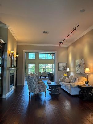 Fireplace, Interior, Living room, Wood Texture Flooring