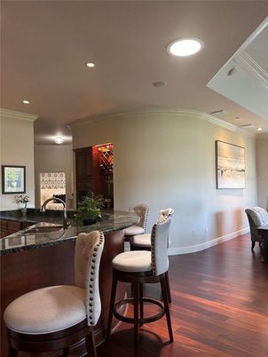 Interior, Recessed Lighting, Wood Texture Flooring