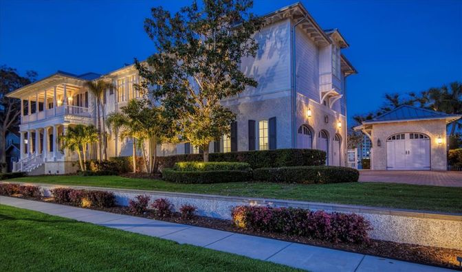 Attached, Backyard, Exterior, Facade, French Provincial