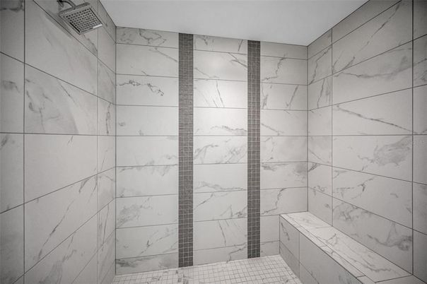 Bathroom, Interior, Marble Walls