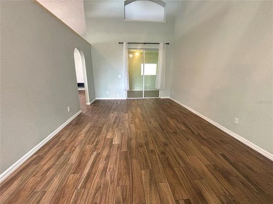 Empty room, Interior, Wood Texture Flooring