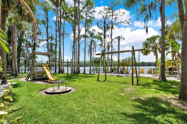 Backyard, Exterior, Playground, Water