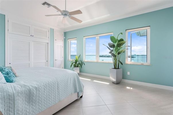 Bedroom, Interior, Water