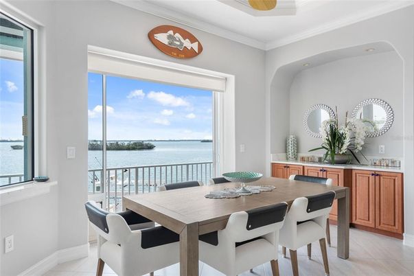 Dining room, Interior, Water