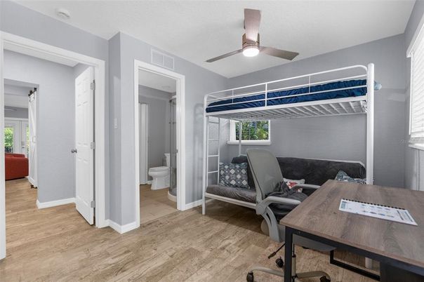 Bathroom, Bedroom, Home Office, Interior, Wood Texture Flooring