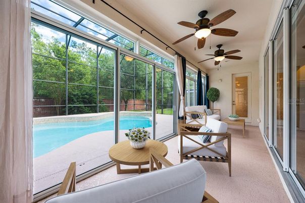 Glass Ceilings, Interior, Pool, Sun Room