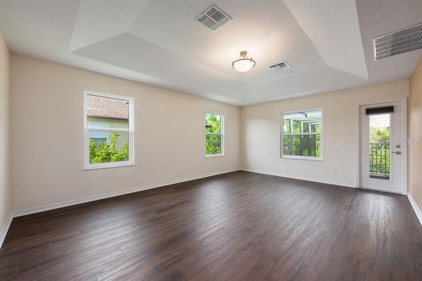 Empty room, Interior, Wood Texture Flooring
