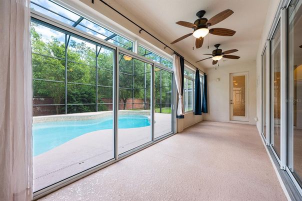 Glass Ceilings, Interior, Pool, Sun Room