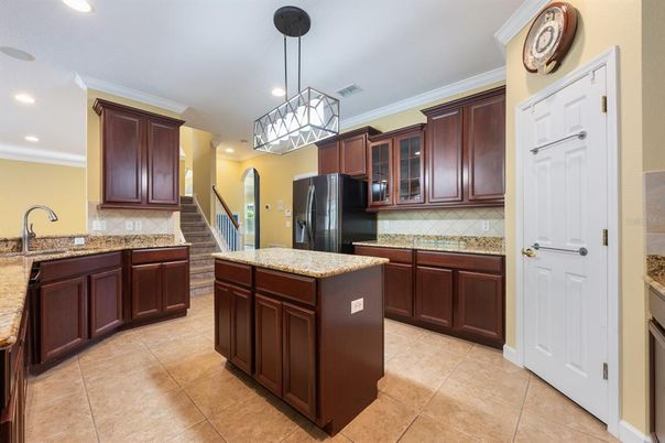 Interior, Kitchen, Pendant Lights, Recessed Lighting