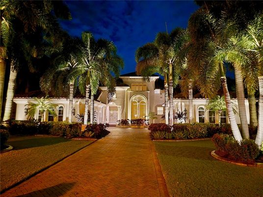 Backyard, Exterior, Facade, Mediterranean