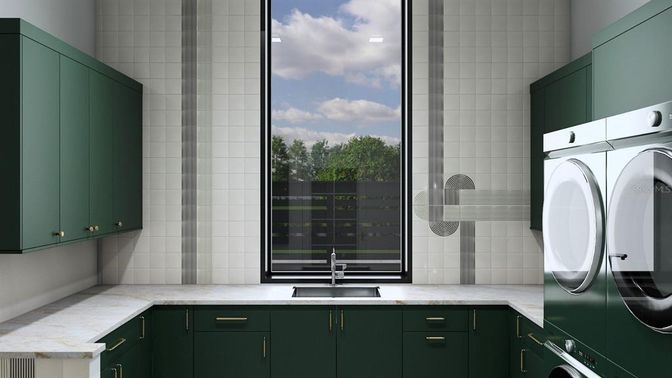Interior, Washer