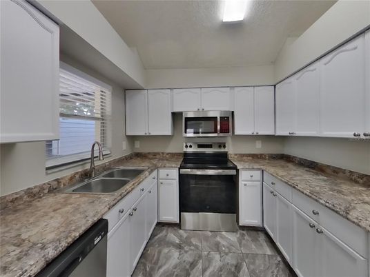 Interior, Kitchen, Stainless Steel Appliances