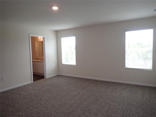Bathroom, Empty room, Interior, Recessed Lighting