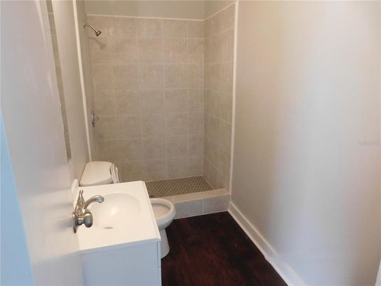 Bathroom, Interior, Wood Texture Flooring