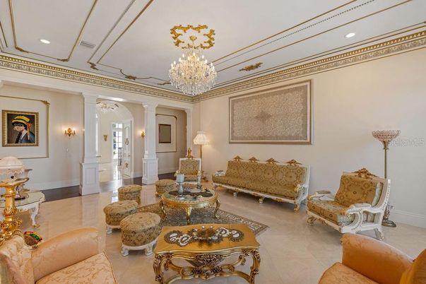 Chandelier, Interior, Living room, Recessed Lighting