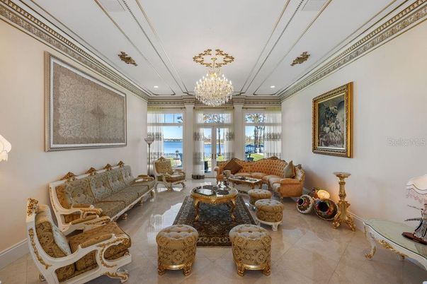 Chandelier, Interior, Living room, Recessed Lighting, Water