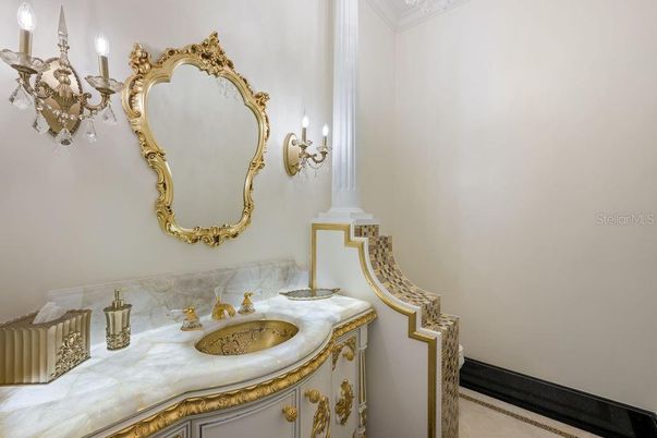 Bathroom, Interior, Tile Countertops