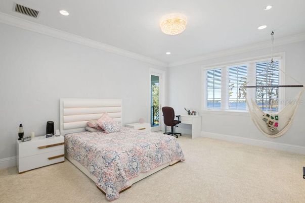 Bedroom, Home Office, Interior, Recessed Lighting