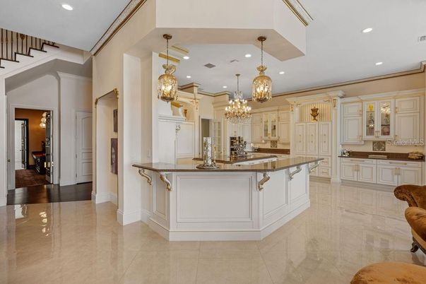 Chandelier, Interior, Kitchen, Pendant Lights, Recessed Lighting