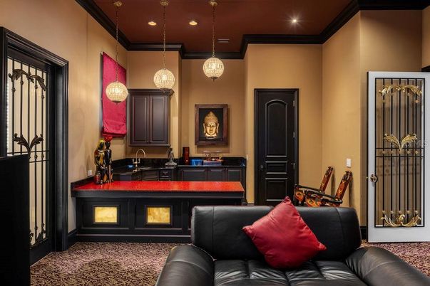 Interior, Living room, Pendant Lights, Recessed Lighting