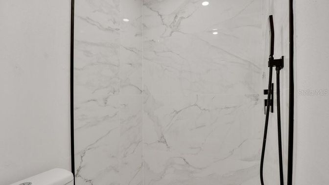 Bathroom, Interior, Marble Walls