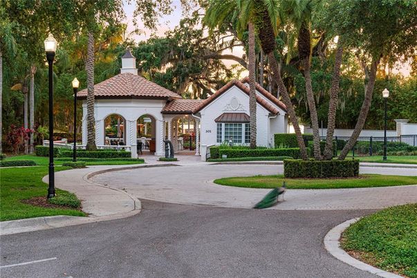Backyard, Exterior, Facade, Spanish Mediterranean