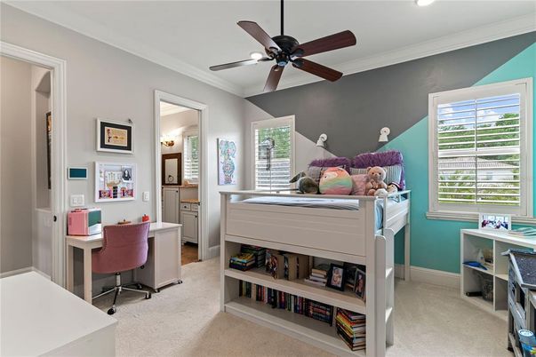 Home Office, Interior, Recessed Lighting