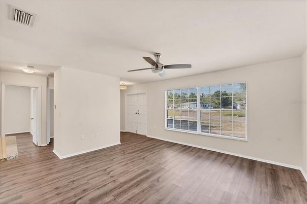 Empty room, Interior, Wood Texture Flooring