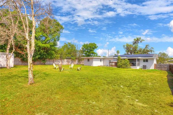 Backyard, Exterior, Solar Panels