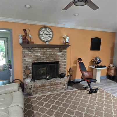 Fireplace, Interior, Recessed Lighting