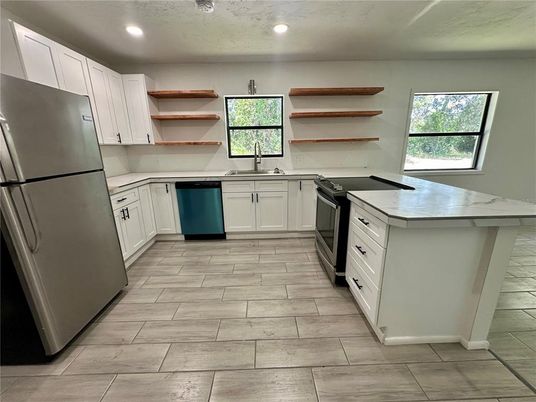 Interior, Kitchen, Recessed Lighting