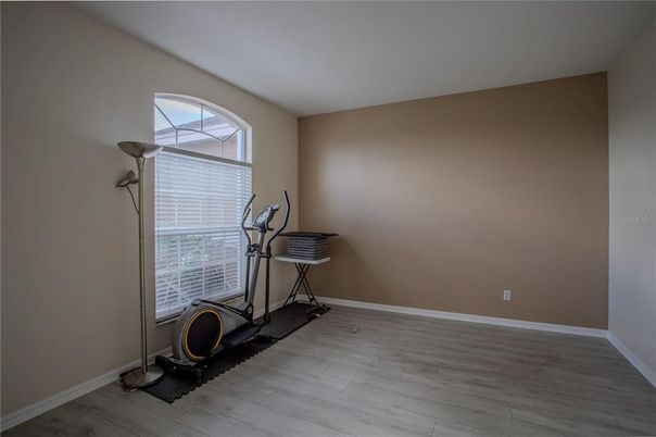 Fitness Equipment, Interior, Wood Texture Flooring