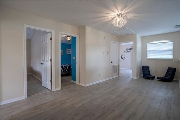 Empty room, Interior, Wood Texture Flooring