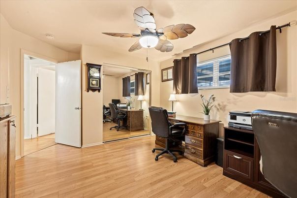 Home Office, Interior, Wood Texture Flooring