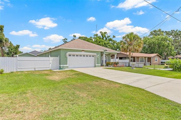 Attached, Backyard, Exterior, Facade, Ranch