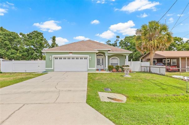 Attached, Backyard, Exterior, Facade, Ranch